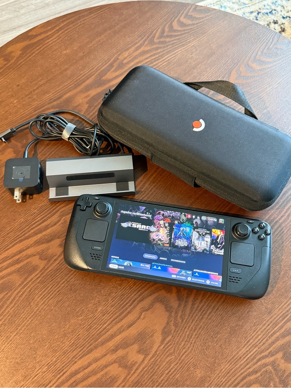 Steam Deck OLED 1TB + JSAUX Dock Case Charger